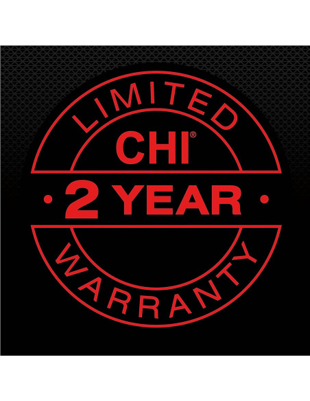 Plancha Mini de Vapor CHI 1000W Cerámica Titanio Negro