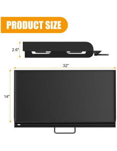 Plancha AJinTeby 14" x 32" para Estufa Camp Chef - Acero Antiadherente 2