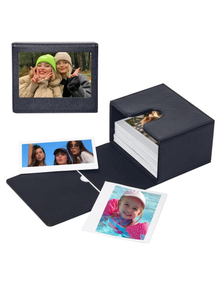 Estuche CAIYOULE para Fotos Instantáneas Fujifilm y Polaroid