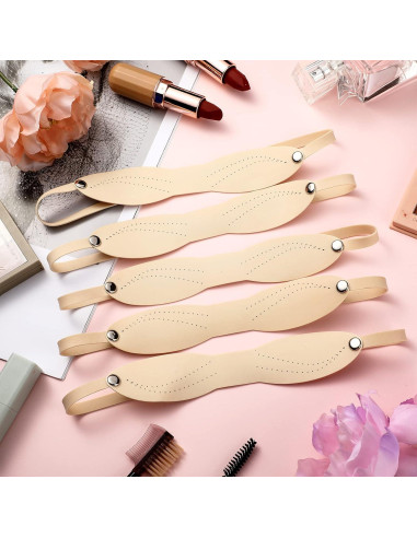 Maitys 20 Piezas Piel Falsa Silicona para Microblading