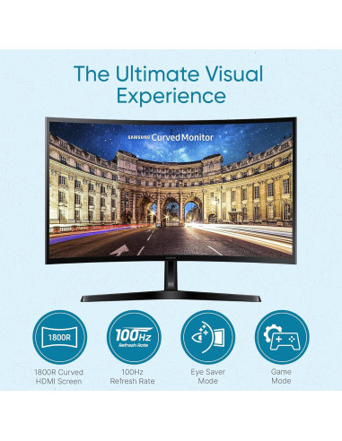 Monitor Curvo Samsung 27" FHD 1920x1080 VA HDMI VGA