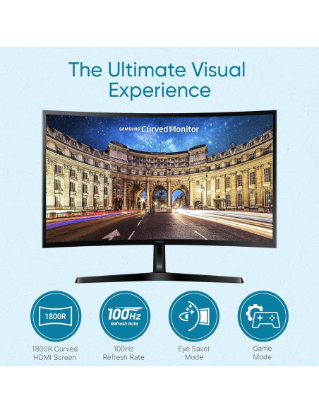 Monitor Curvo Samsung 27" FHD 1920x1080 VA HDMI VGA