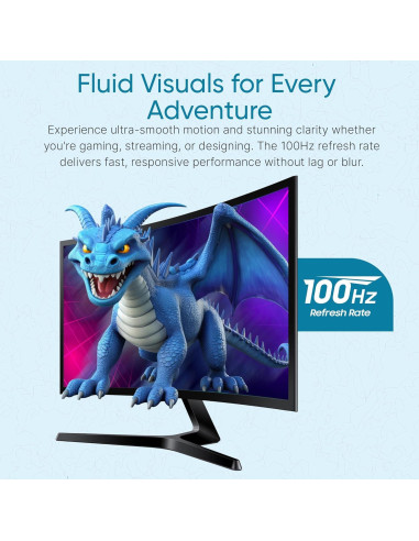 Monitor Curvo Samsung 27" FHD 1920x1080 VA HDMI VGA