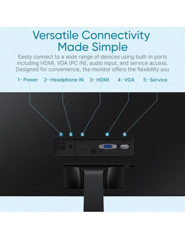 Monitor Curvo Samsung 27" FHD 1920x1080 VA HDMI VGA