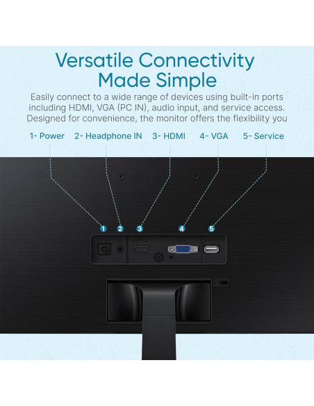 Monitor Curvo Samsung 27" FHD 1920x1080 VA HDMI VGA
