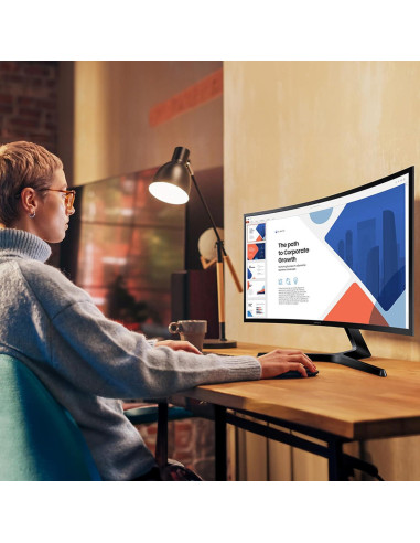 Monitor Curvo Samsung 27" FHD 1920x1080 VA HDMI VGA