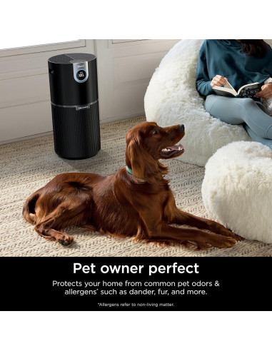 Purificador de Aire Shark AP1000 HEPA 102 m, Alergias, Silencioso