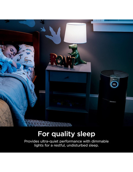 Purificador de Aire Shark AP1000 HEPA 102 m, Alergias, Silencioso