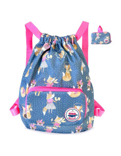 Mochila Plegable Impermeable para Niños Minkus - 30.5x35.6 cm