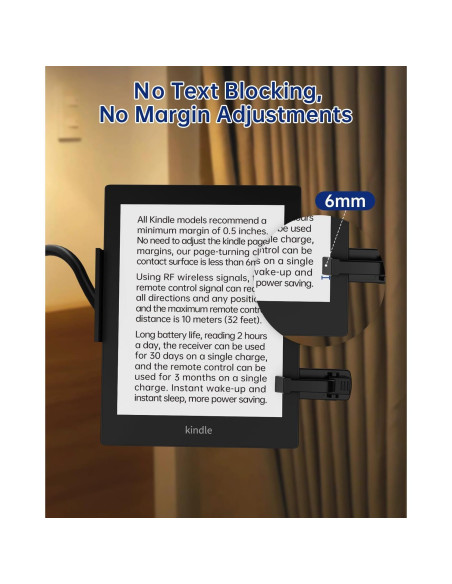 Cambiador de Página Remoto TeoTeeo para Kindle Paperwhite