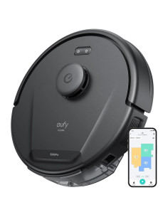 Aspiradora Robot eufy L60 Renovada, Succión 5000 Pa, Navegación Láser