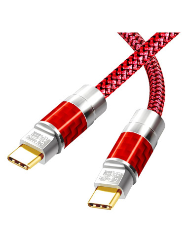 Cable USB-C a USB-C 4K 100W 15FT Yotetion Trenzado