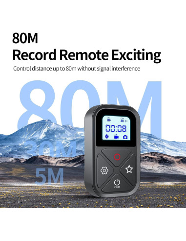 Control Remoto Inalámbrico TELESIN para GoPro con Pantalla LCD