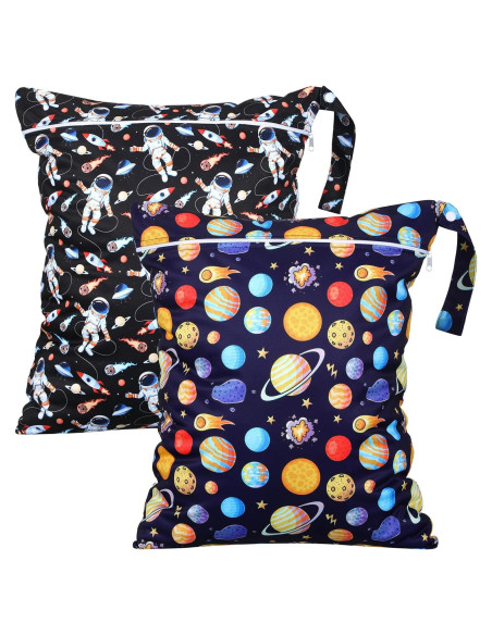 Bolsa de Lavandería de Viaje Shappy 2 Pcs Impermeable 40x50cm