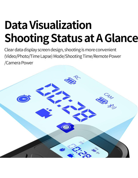 Control Remoto Inalámbrico TELESIN para GoPro con Pantalla LCD