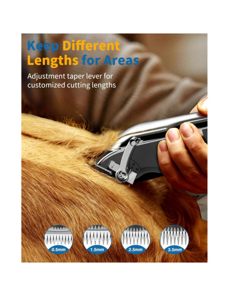 Cortadora de Perros Inalámbrica TURN RAISE 7000rpm con LED