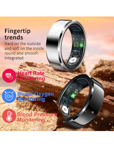 Anillo Inteligente de Salud Shenzhen - Monitoreo Cardíaco y Sueño 2