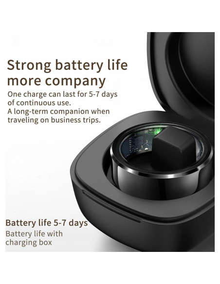 Anillo Inteligente de Salud Shenzhen - Monitoreo Cardíaco y Sueño