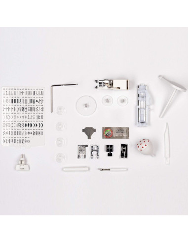 Máquina de Coser Computarizada Janome JW8100 con 100 Puntadas y Accesorios