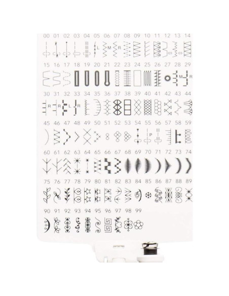 Máquina de Coser Computarizada Janome JW8100 con 100 Puntadas y Accesorios