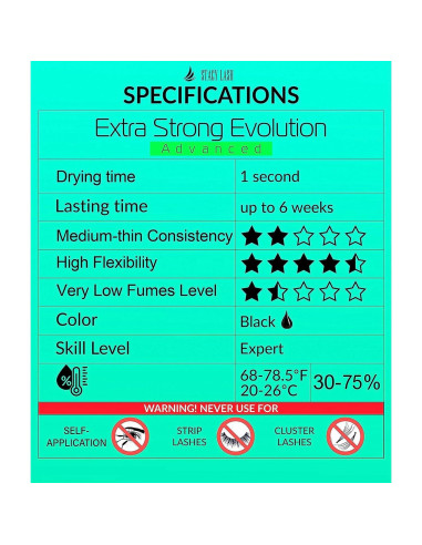 Pegamento para Extensiones de Pestañas Stacy Lash 5ml Extra Fuerte