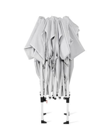 Carpa Plegable Pro 3x3m Caravan Canopy Blanca Resistente UV