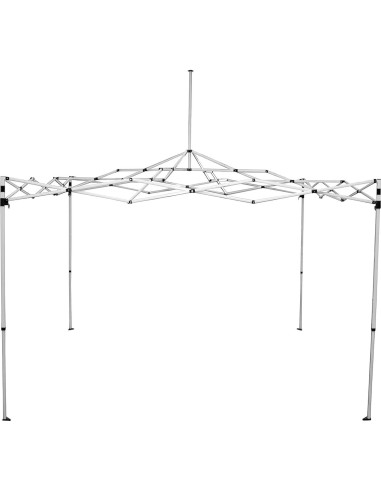 Carpa Plegable Pro 3x3m Caravan Canopy Blanca Resistente UV