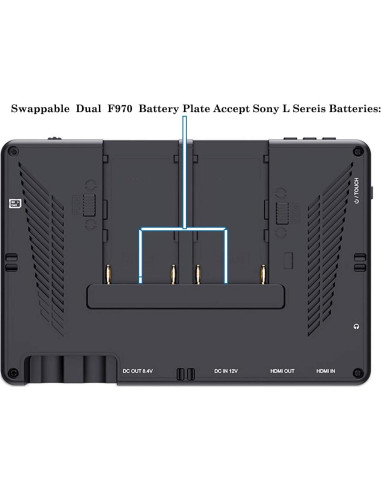 Monitor de Cámara ANDYCINE C7 7" 2200nits Pantalla Táctil