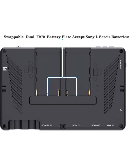 Monitor de Cámara ANDYCINE C7 7" 2200nits Pantalla Táctil
