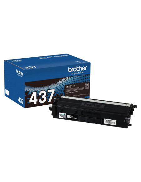 Cartucho de Tóner Negro Brother TN437BK XL Alta Capacidad