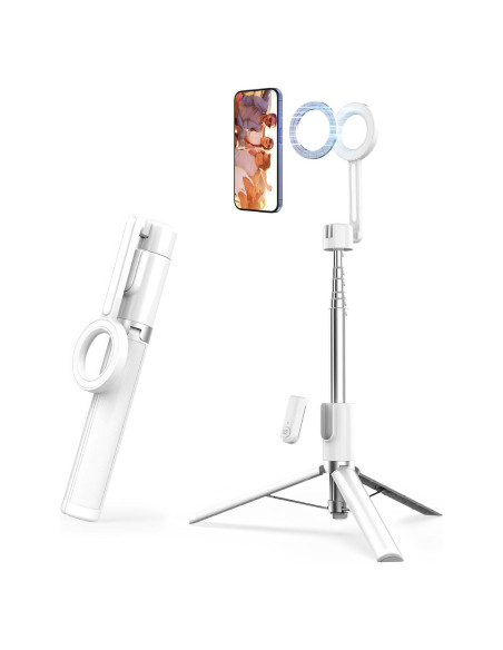 Trípode de Selfie Magnético Vimitty 137 cm con Control Remoto Trípode de Selfie Magnético Vimitty 137 cm con Control Remoto