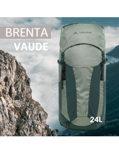 Mochila de Senderismo VAUDE Brenta 24L Unisex Agave 2