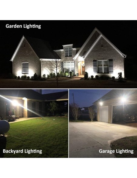 Luz de Inundación LED 30W SZGMJIA con Fotocélula 4050lm