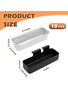 Captador de Grasa MOASKER para Camp Chef - 10 Forros de Aluminio 2