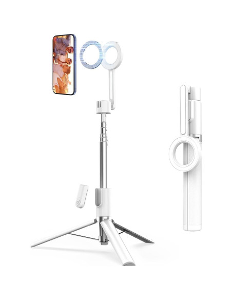 Trípode de Selfie Magnético Vimitty 137 cm con Control Remoto Trípode de Selfie Magnético Vimitty 137 cm con Control Remoto