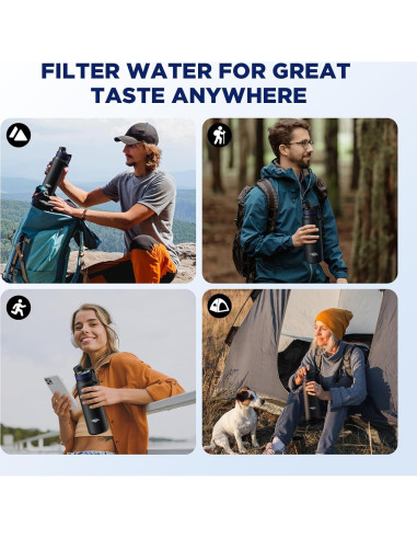 Filtro de Reemplazo Membrane Solutions C3 UF + ACF para Agua