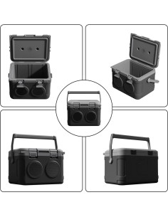 Enfriador de Campamento GETUHAND 28.32L con Altavoz Bluetooth 2
