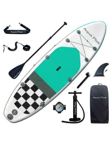 Tabla de Paddle Inflable Aqua Plus 10'6" para Todos los Niveles