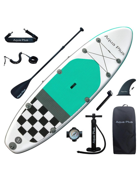 Tabla de Paddle Inflable Aqua Plus 10'6" para Todos los Niveles