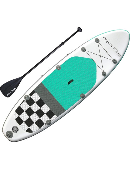Tabla de Paddle Inflable Aqua Plus 10'6" para Todos los Niveles