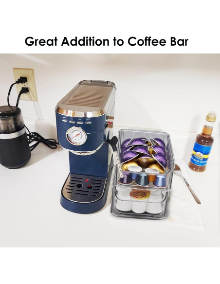 Soporte Organizador de Cápsulas de Café Famaster 2 Niveles