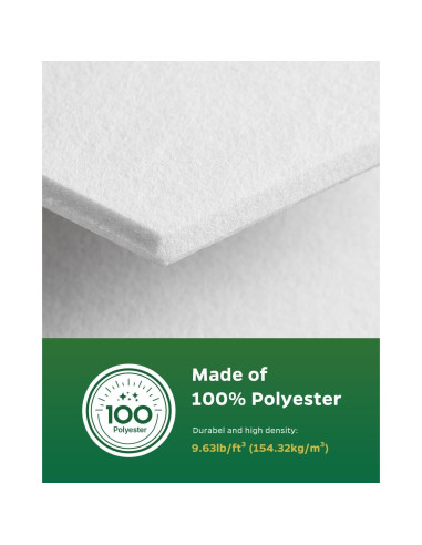 Paneles Aislantes de Sonido Topnaca 12 Hexágonos 30.48x25.4cm