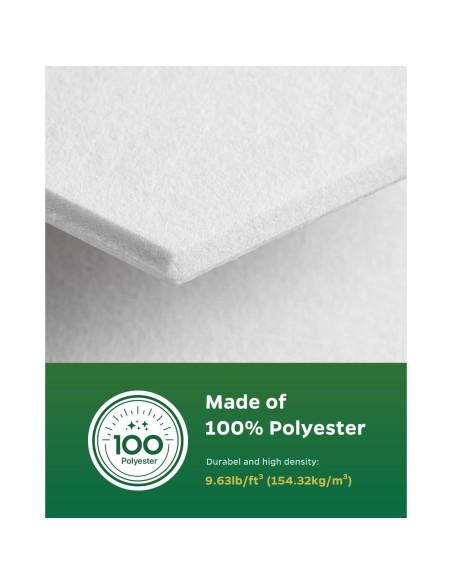 Paneles Aislantes de Sonido Topnaca 12 Hexágonos 30.48x25.4cm