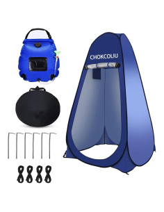 Tienda de Ducha Portátil CHOKCOLIU 5 Galones Azul
