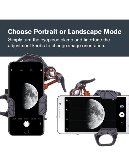 Adaptador Universal Celestron NexYZ DX para Smartphone - 3 Ejes