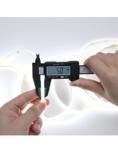 Tira LED COB 5V 5mm Blanca Fría 6000K 400 LEDs/m 5m 2