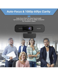 Webcam NexiGo N940P 2K Certificada para Zoom con Micrófono 2