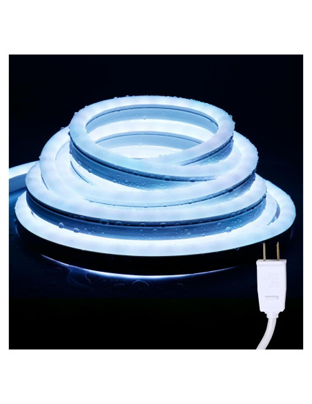 Tira LED de Neón Areful 5m Blanca Diurna Impermeable 600 LEDs