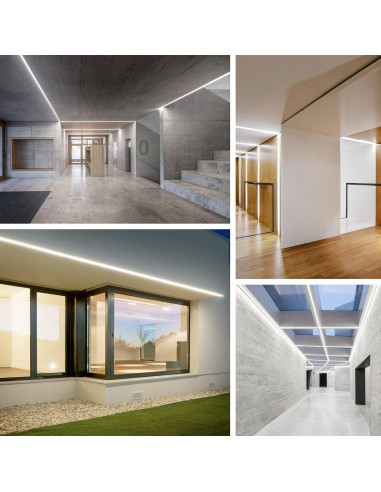 Tira LED de Neón Areful 5m Blanca Diurna Impermeable 600 LEDs