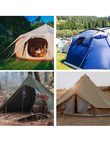 Cuerda de Guía Reflectante Azarxis 4mm 4m - Camping y Senderismo